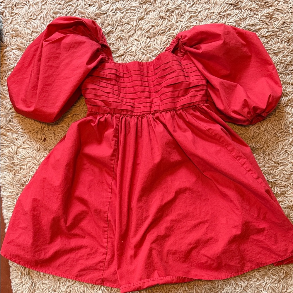 Abercrombie & Fitch Puff Sleeve Dress